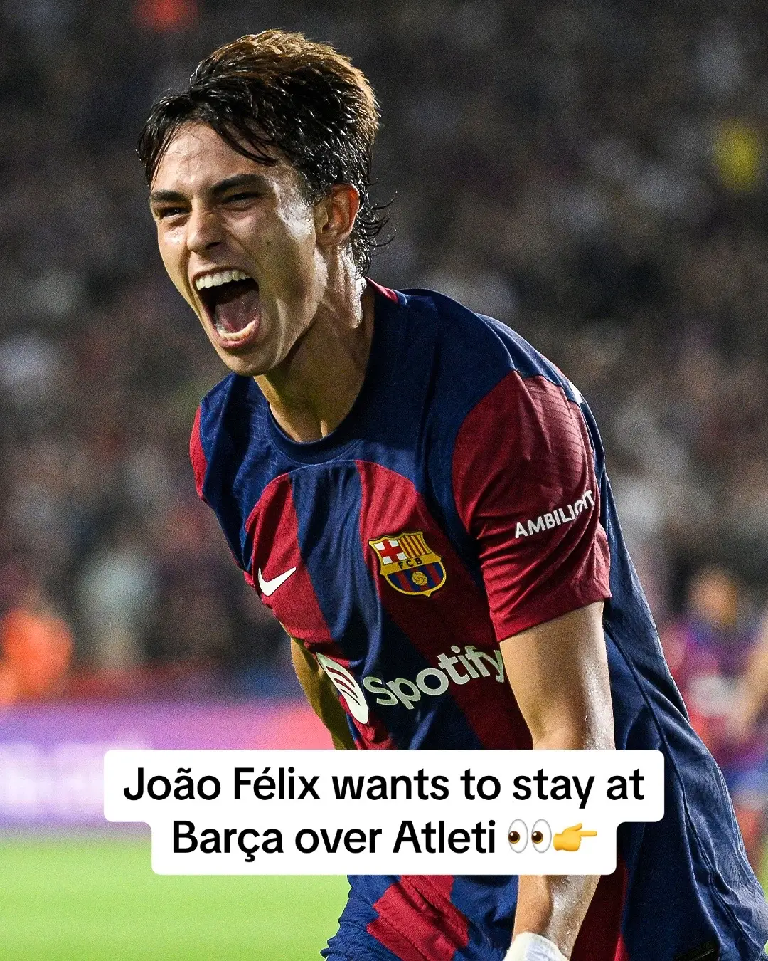 João Félix saying it as it is 🔵🔴 #JoaoFelix #Barcelona #Barca #atleticodemadrid #atleticomadrid #laliga 