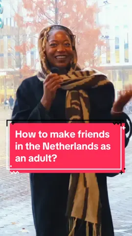 How to make friends in the Netherlands as an adult 🥹🥺❤️ let know in the comments  . . . #fyp #fypシ #amsterdam #netherlands #streetinterview #dutchstories #nederland #dutchies #livinginthenetherlands #lifeinamsterdam #leren #lerenoptiktok #pov