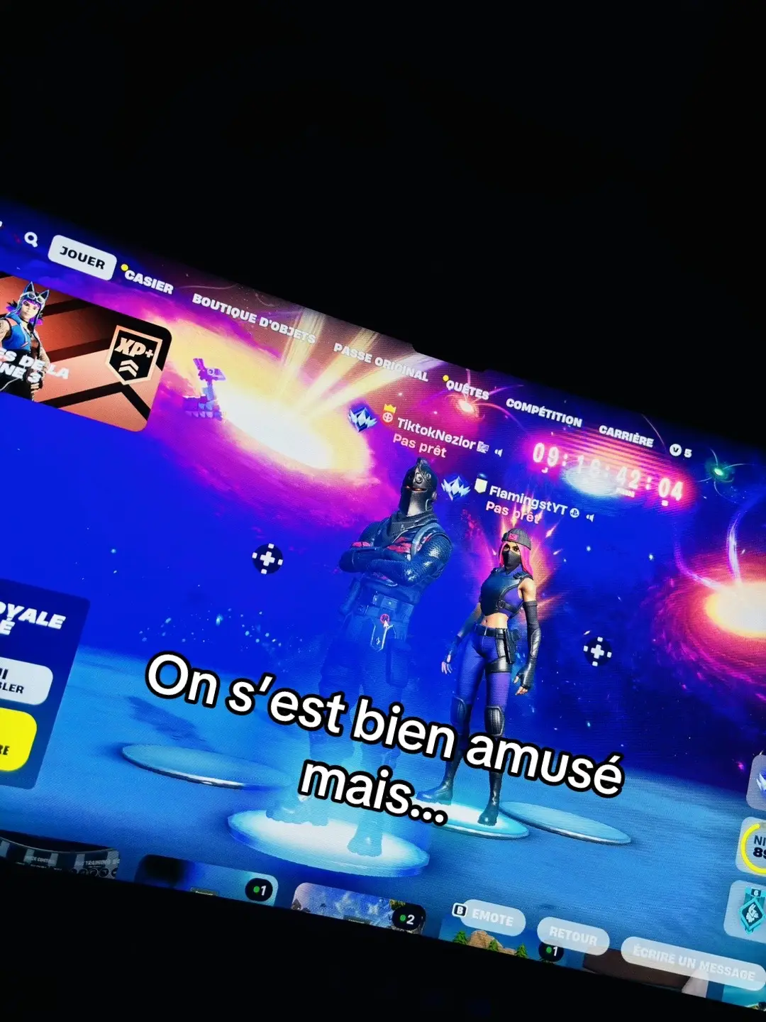 Tag le mate avec qui tu as fais ton comeback #fortnite #event #eminem #fin 