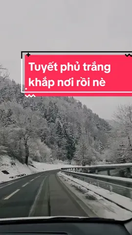 Ở đây tuyết đã rơi phủ trắng khắp nơi rồi mọi người ơi! Ở Việt Nam đã lạnh chưa ạ? #tuyết #snow #thụysĩ #chauau #cuocsongothuysi 