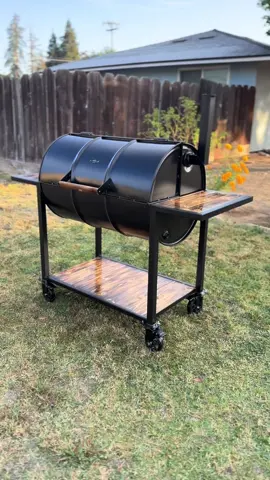 55 gallon barrel bbq grill