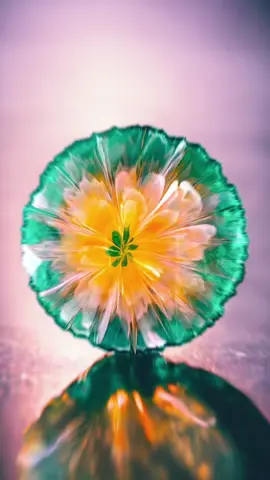 bloom in another way 🌸 #epoxy #resin #resincraft #resincoaster #handmade #art #viral #foryou 