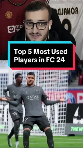 Top 5 Most Used Players in EAFC 24 #fc24 #eafc24 #eafc24ultimateteam 