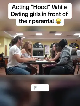 Acting “Hood” While Dating girls in front of their parents #fyp #pranks #funny #hood #acting #viral #foryou #funnyvideos #fypシ #foryourpage #blowthisup 
