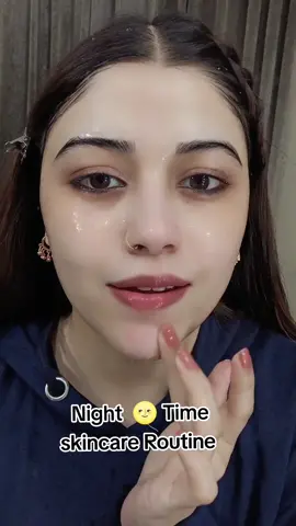 My Night Skincare Routine 🌝✅ #skincare #nightskincareroutine #skincareproducts #skincaretips #trending #beauty #glowyskin #pageforyou #foryou #mairakhan 