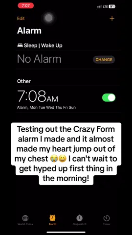 Crazy Form alarm, hell yeah! #ateez #atiny #crazy_form #미친폼 