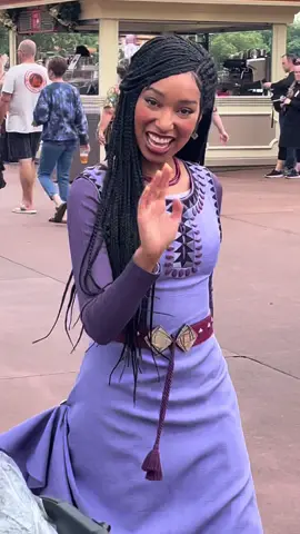 Asha #wish #disneyworldflorida #asha #epcot #hifriends #newmovie 