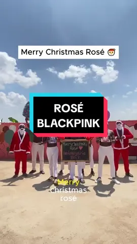 We didn't forget about you @ROSÉ ❤🎅 @blackpinkofficial  #rosé #blackpink #roséedit #rose 
