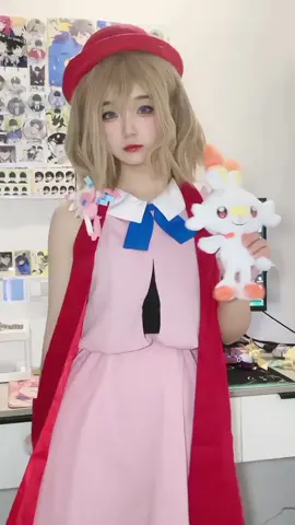 Serena Pokémon X&Y #CapCut #cos #瑟蕾娜 #精灵宝可梦 #二次元 #甜妹 【瑟妹的华丽大赛MVP结算画面】#videosviralesdouyin #pokemon #pokemonxy #serenapokemon 