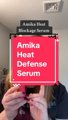 @amika heat blockage serum is back in stock!!! This is the best my hair was so shiny and soft and actually protected my hair from heat. #giftfromtiktokshop #revolve #hairstyle #hairtok #hairtutorial #protecthair #amikapartner #amika 
