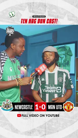 Watch Festus' FULL INTERVIEW ON YOUTUBE - LINK IN BIO 📺 🗣 🔥  #naijafootball #tiktoknigeria #naijatiktok #PremierLeague #levelupafrica #africanfootball NEWCASTLE 1-0 MANCHESTER UNITED highlights