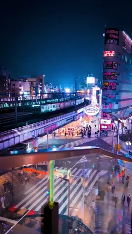 Ueno night view ✨ #kenshuseijapan🇮🇩🇯🇵🎌 #fypシ #fyp #uenostation #jr #jrline 