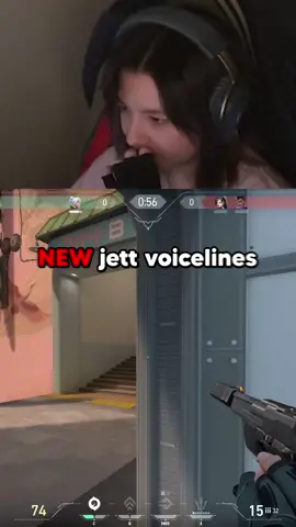 New Voicelines?👀 #Valorant #jett 