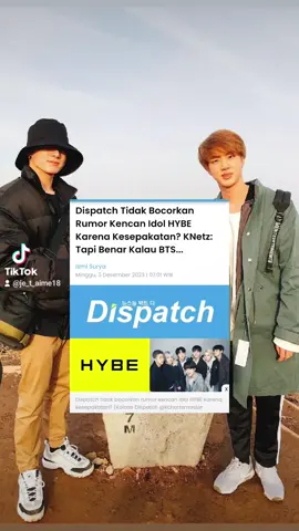 Dari td pagi muncul terus di beranda gw ttg berita ini sbnarnya gw ga kaget sih dg rumor ini dan jg sbgian dari jnkkrs pasti juga udah tau hal ini terlepas benar tidaknya itu mutlak mrk yg tau ya, ini hnya analisa dari sbgian jnkkrs aja. dan sperti yg namjoon bilang ttg rumah jin yg serba putih itu bagi kami juga 