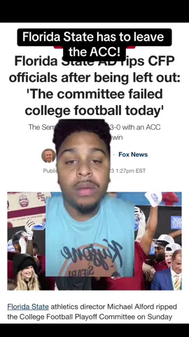 Should FSU be in the playoff?#CollegeFootball #football #sports #fyp #greenscreen 