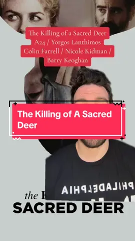 If you enjoy the unhinged style of Barry Keoghan and the deadpann delivery of Colin Farrell, you should check out the A24 / Yorgos Lanthimos colaboration the killing of a sacred deer. This is an incredible thriller with elements of dark comedy and psychological horror, and Nicole Kidman turns in a great performance as well. And stayed tuned for poor things from Lanthimos, coming out in theaters this month. #a24 #a24films #yorgoslanthimos #poorthings #barrykeoghan #saltburn #thrillermovie #film #moviestowatch #moviereview #bestmovie #letterboxd #horror #movierecommendation #colinfarrell #nicolekidman 