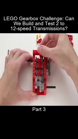 Part_3 LEGO Gearbox Challenge Can We Build and Test 2 to 12speed Transmissions