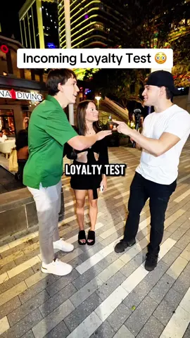 They did a loyaly test! 👀