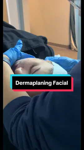 We love a dermaplaning facial!  #facial #viral #esthetician #licensedesthetician #fyp #texas #dermaplaning #skincare #SelfCare #spa 