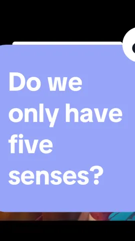We have far more than five senses. But we lack some you may think we have. #facts 
