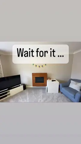 Wait for this one 🔥🔥 #transformation #mediawall #mediaunit #electricfire #fireplace #beforeandafter #homemade #homedesign #homedecor #homeimprovement #storagesolutions 