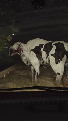 Scariest Monster Cow on haunted Road , watch till end . 🐮 #Scariest #scary #horror #horrorcomedy #spooky #foryoupage #foryou #halloweenparty 