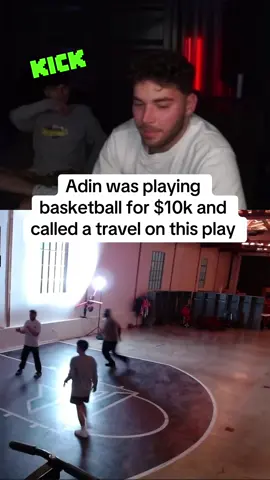 Adin called a travel on this play, was he right? #adin #adinross #basketball #fyp #trending #foryou #viral 