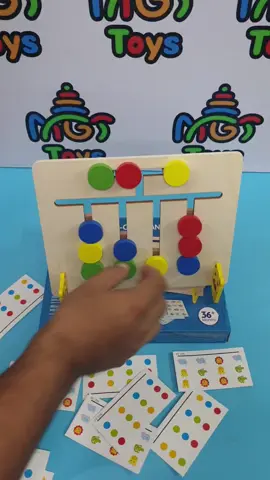 Wooden 4 Colors & Animals Matching Logic Game Available at MGT Toys  #educationaltoysforkids #shapesrecognition #earlyeducation #toys #woodentoys #montessoritoys 