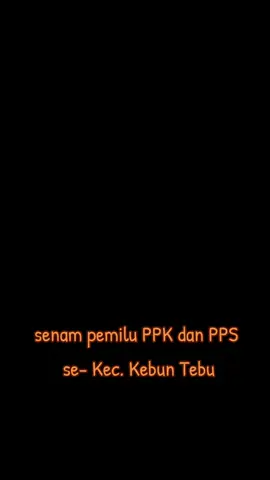 senam pemilu ppk dan pps kec. kebun tebu.. #kpumelayani  #pemiluserentak2024 