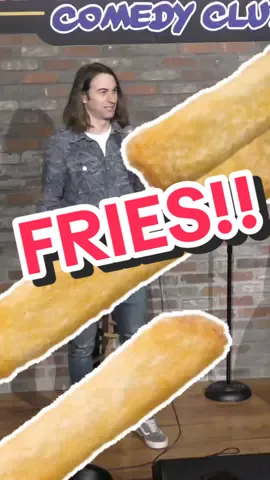 She jsut wanted her fries!!!!l #fries #fyp #heckler #comedian
