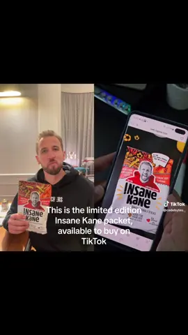 #duet with @Insane Grain #harrykane  Guess you got my attention 🤣 Hats off to your team for pulling this off. Pleased to reveal that I've decided to join you! 🛒 Limited edition Insane Kane boxes available to buy now on TikTok Shop #insanegrain #insanekane #tiktokmademebuyit 