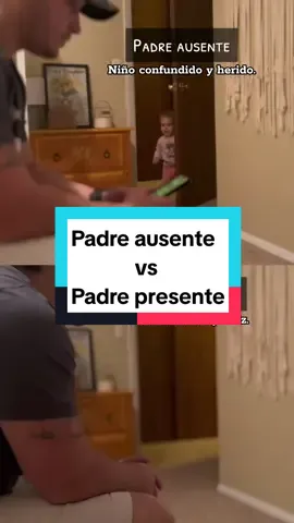 Padre presente vs padre ausente. #padresausentes #celularypadres #atiendeatuhijo 