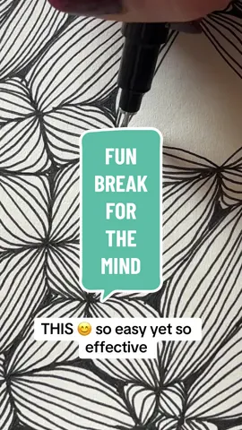 So many ways this can be done, Try it out! #patience #satisfying #fun #drawing #beginner #hypnoticart #drawforfun #StressRelief #fypシ 