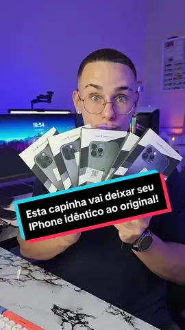 Esta capinha vai deixar seu IPhone idêntico ao original! #capinha #capinhas #capinhadevidro #iphon #iphone #bansk #capadeiphone #techtokor #techtokbrazil #TechTokBrasill #techtokbrasrasil #techtokbrasilbrasil #techtokbrasil 