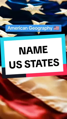 Do you know the US states? #americangeography #geography #usa #america #stateschallenge #states 