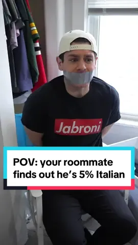 POV: your roommate finds out he’s 5% Italian #fyp #fypシ #comedy #funny #sketch #italian #italianfood #italiano #italiancheck #italians #pov #chicago #chicagotiktok #italiantok #italiantiktok 