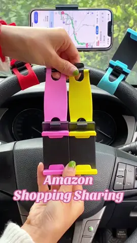 Awesome steering wheel phone holder#amazonmusthaves #amazonfinds #amazon #amazonprime #amazonvirtualtryon #amazonmusicjinglebelltok❤️ #amazonfavorites #amazonmusicproudheroes #amazonas #amazonsavingspree #amazonmusicjinglebelltok 
