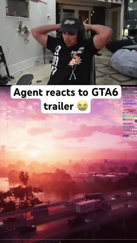 Agent reacts to GTA 6 trailer 😭 #amp  #agent00  #gta6