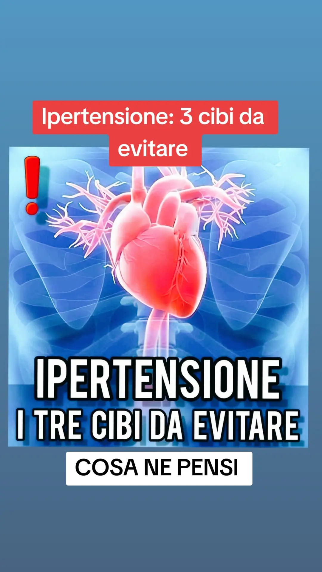 🛑⚠️ Ipertensione: bisogna solo mangiare senza sale? Faso! Ecco 3 cibi da evitare... Altro #salute #prevenzione #informazioniutili #notizie #news #aiuti #consigli 