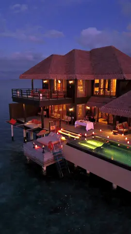 Romantic dinner night at @Ayada Maldives 😍 #ayada #ayadamaldives #maldives 