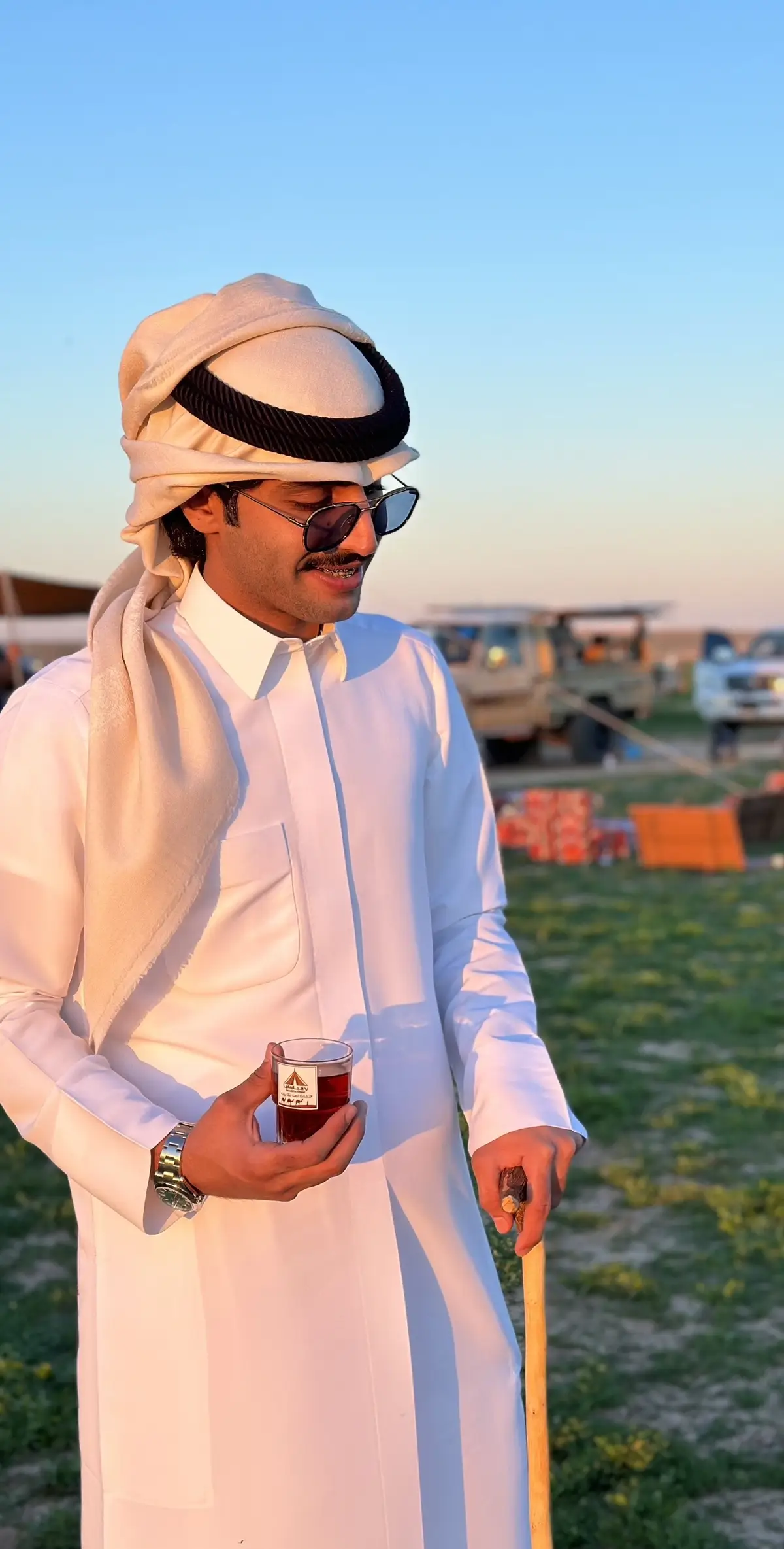 ياحلو أجواء الشتاء 🏕️ .. #منصور_ال_زايد 