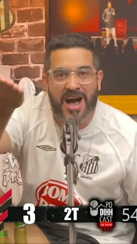 SOU EU QUE VOU SALVAR ESSE LIXO DE TIME!!! #podihhcast #futebol #santos #santosfc #reagesantos #santosmilgrau #dihhlopes 