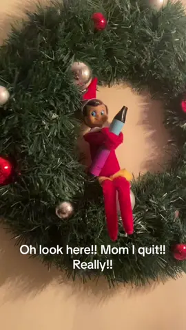 Oh look!!!#elf#elfontheshelf#christmas#christmastiktok#elftiktok#kids#vape#quit#foryou#foryoupage#fyp#tiktok#4u#featurethis#teen#teens 
