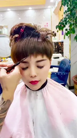 Tóc tém vẫn ok #cắttocnu #tócđẹp #tócnuđẹp #salontocnu #tik_tok #xuhuongtiktok 