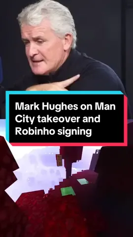 Mark Hughes on Man City takeover and Robinho signing #mancity 