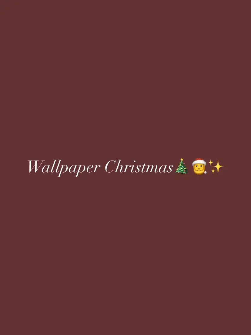 Christmas Vers! 🎄😍 | part 21 #wallpaper #christmas #fyp #cute #ideas #xyzbca 