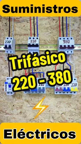 Monofásico 220 voltios - Trifásico 220 voltios - Trifásico 380 voltios @gasfiteria y electricidad 