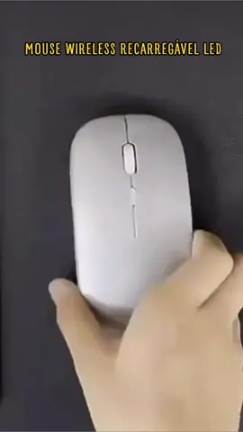 MOUSE WIRELESS RECARREGÁVEL LED RGB 2.4 GHZ SEM FIO. #foryou   LINK :  https://shope.ee/6UxmNOCPej