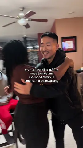 so grateful to be able to spend another thanksgiving together in america and grateful my husband got to meet my aunts and cousins   for the first time. #meetthefamily #internationalcouple #ambw #family 