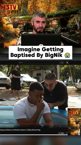 Getting baptised by BigNik is craaaaazzy 😭